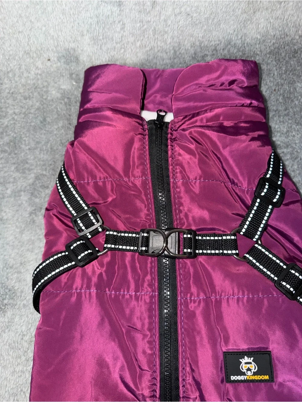 Doggy Kingdom Purple Vest / Dog Cost Multiple Sizes